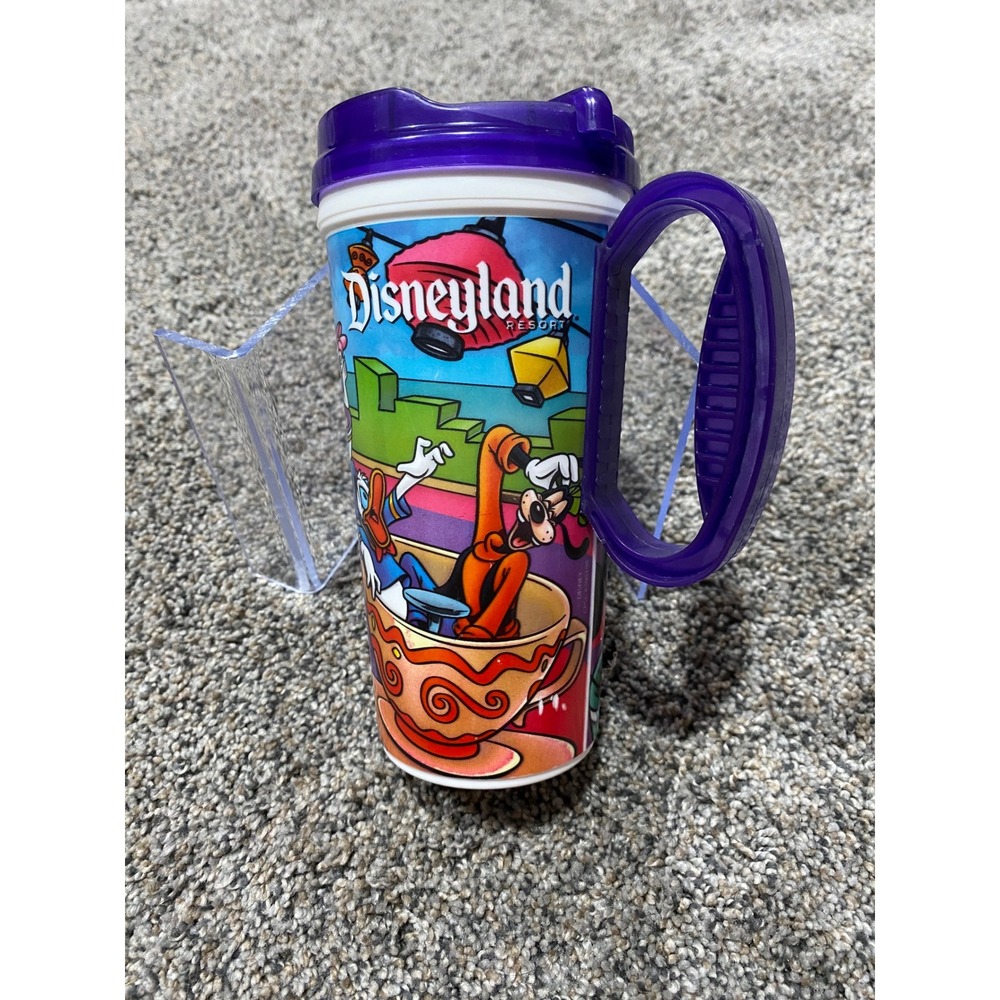 Disney Travel Mug Unisex OS Multi Excellent Mickey Minnie Teacup Souvenir Cup